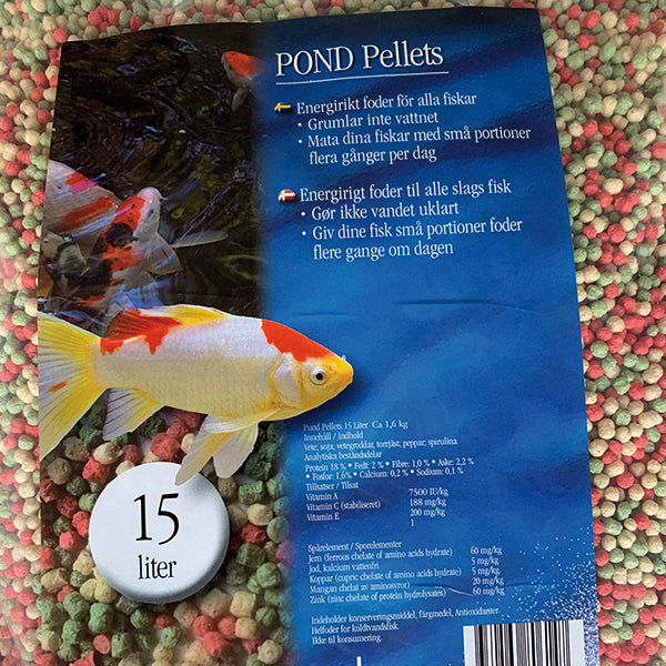 Pond Pellets(Granulat light) 15L(1,6kg)